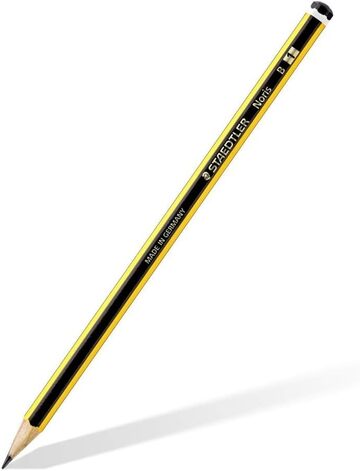 NORIS 120 Pencil B #120-1 (Single) - (12/bx)