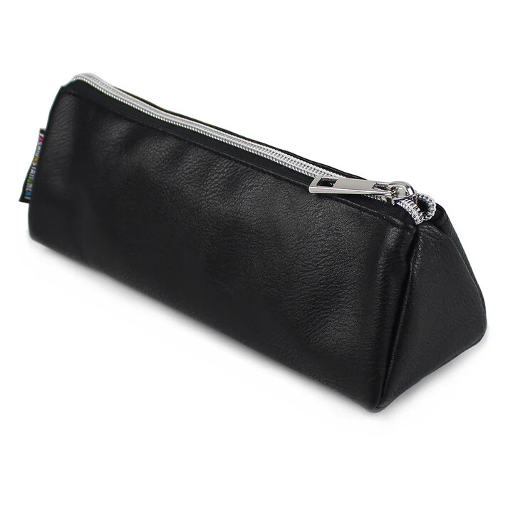 Pencil Case - Black Triangular