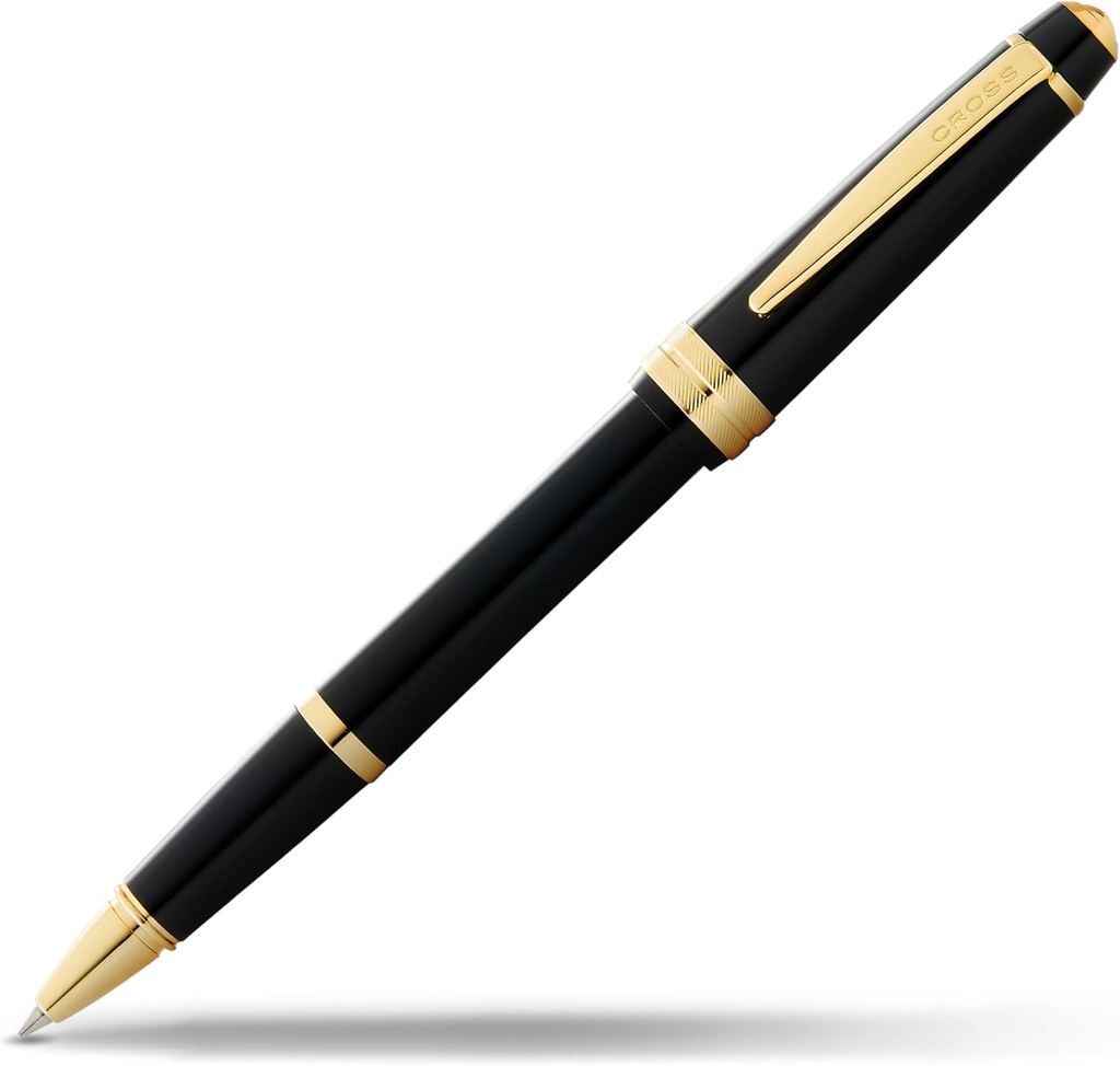 Cross Bailey Rollerball Black Medium Light Polished Pen