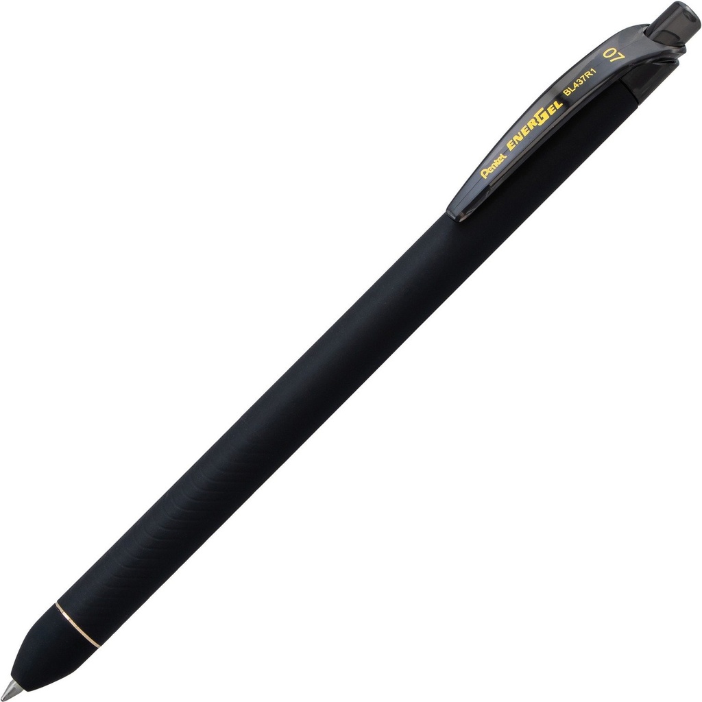 Pentel Kuro Retr. 0.7mm BLACK Gel Roller Pen - (12/bx)
