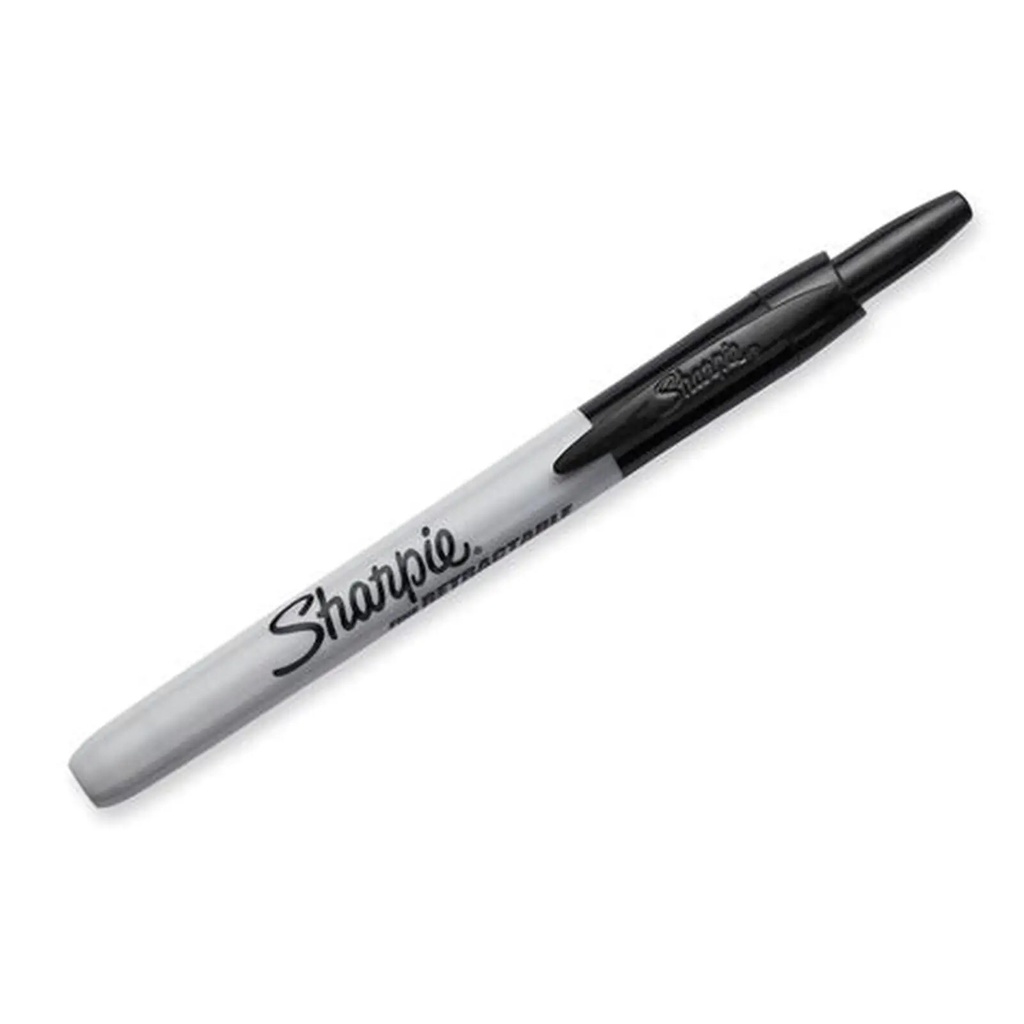 Sharpie Retractable BLACK FINE #32701 Marker - (12/bx)