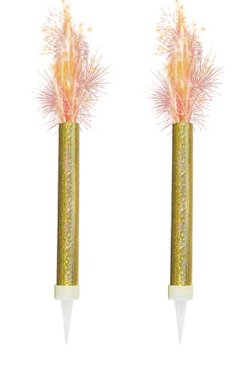 Ice Fountain Candle 2pk #37417