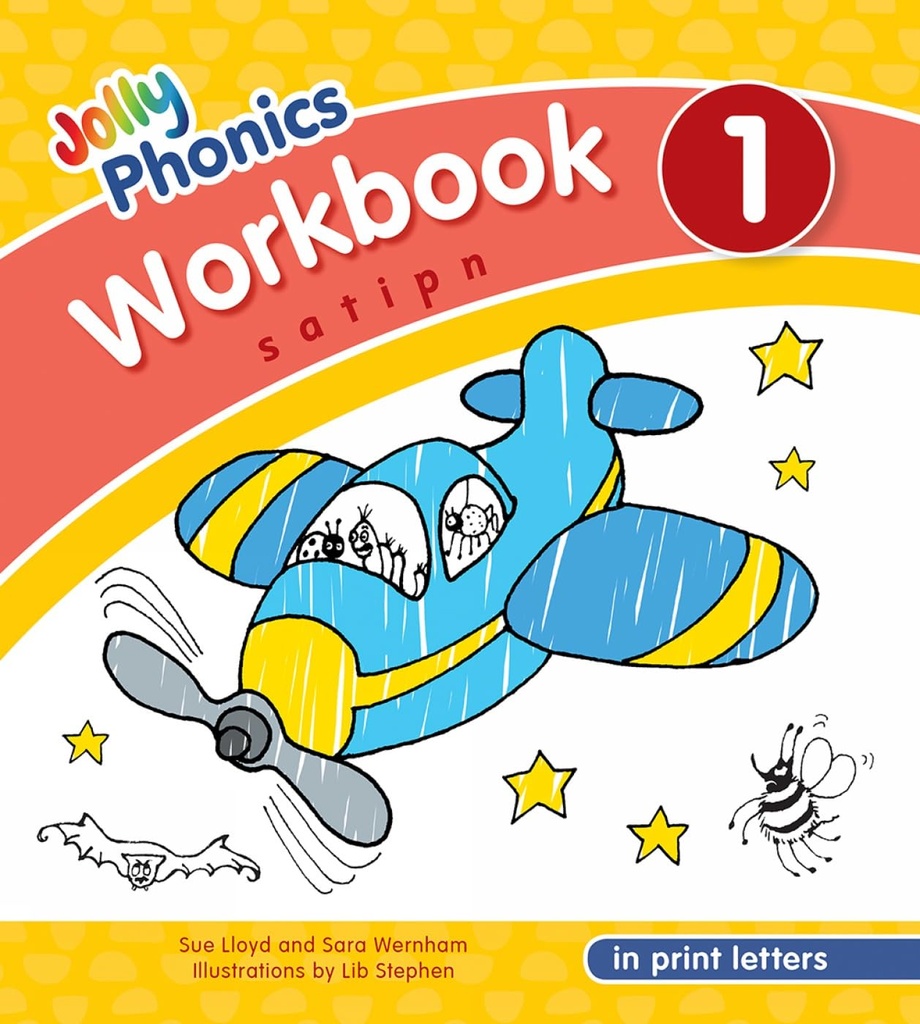 Jolly Phonics Workbook 1 (In Print Letters)
