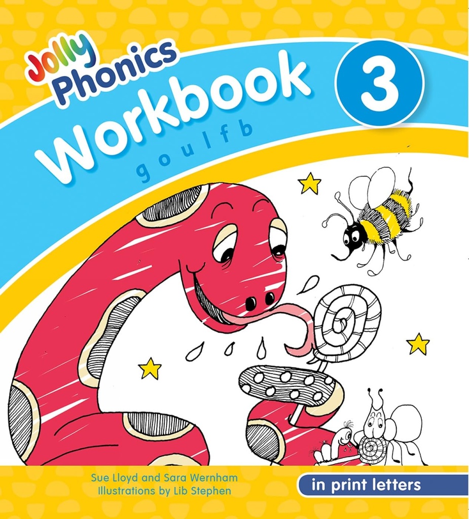 Jolly Phonics Workbook 3 (In Print Letters)