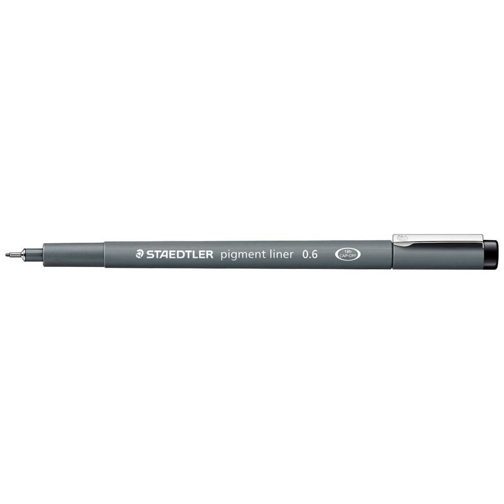 Staedtler Pigment Liner 0.6mm Black #308 06-9