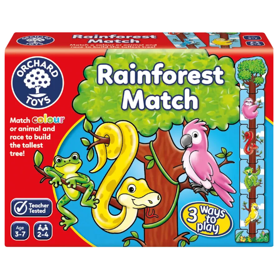 Rainforest Match Matching Game 3-7yrs
