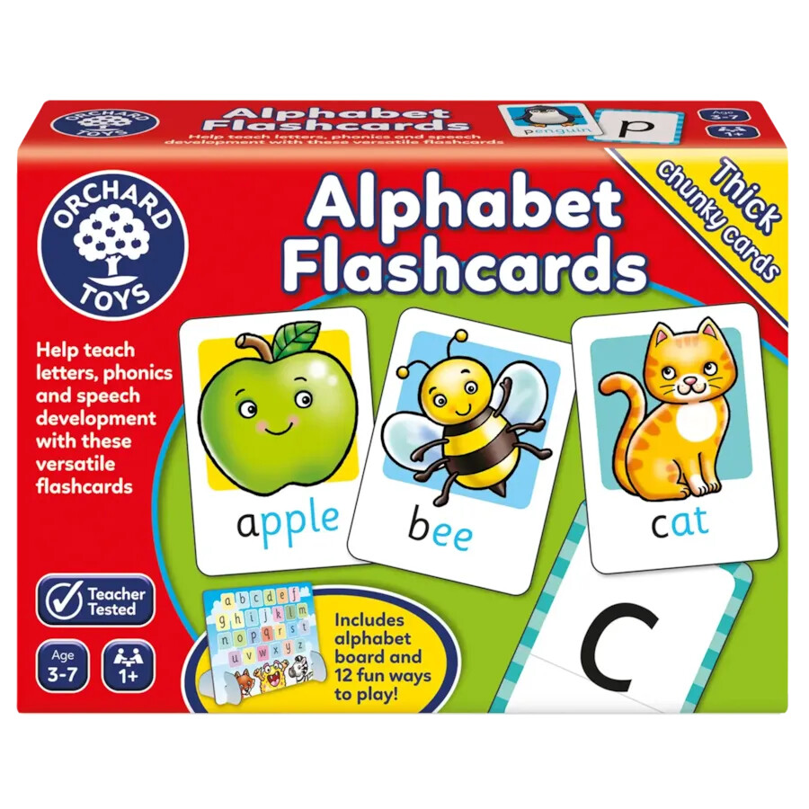 Alphabet Flashcards 3-7yrs