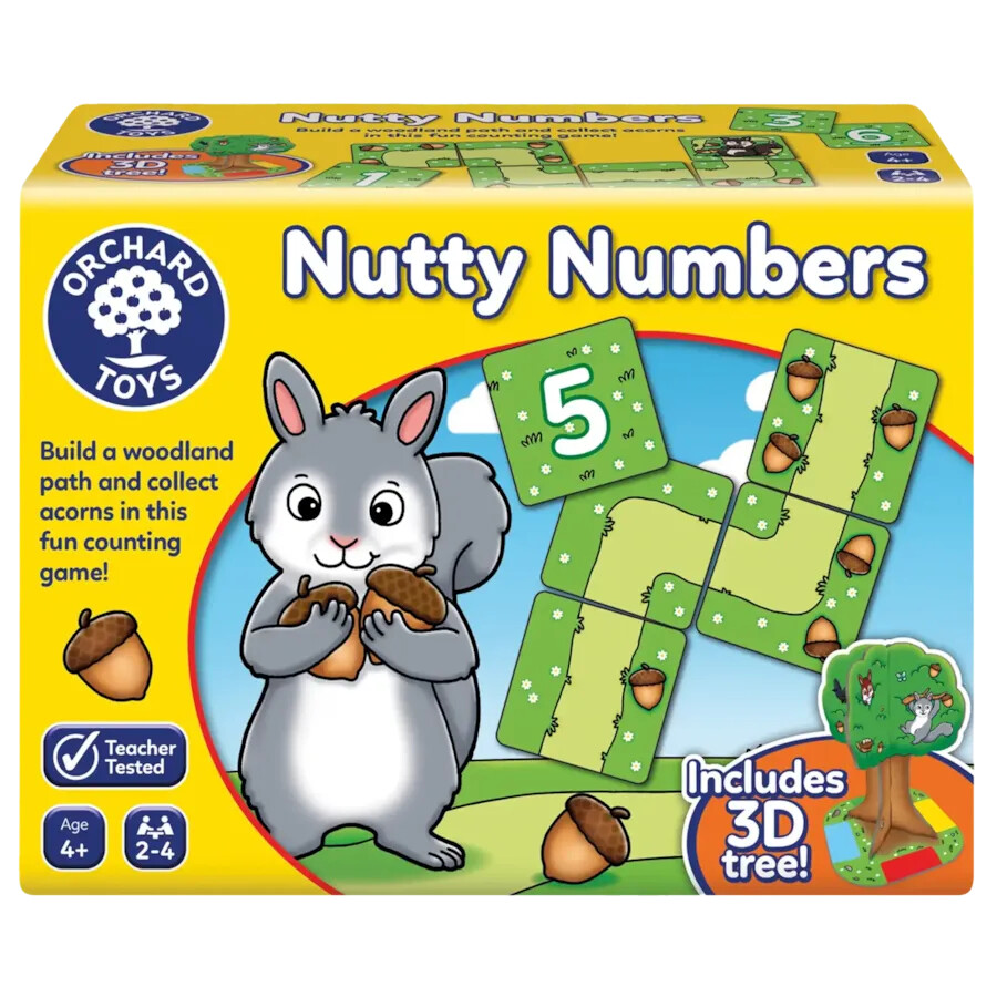 Nutty Numbers Counting Game 4+