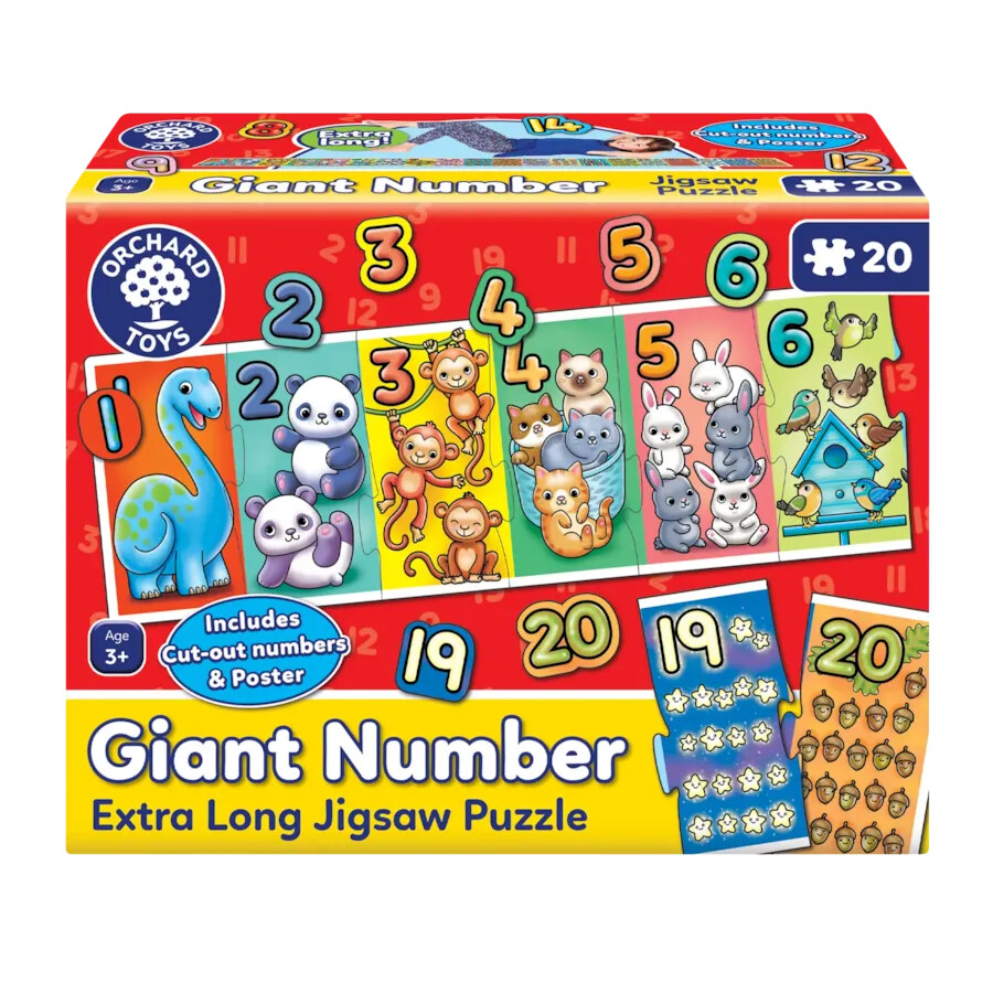 Giant Number 20pc Puzzle 3+