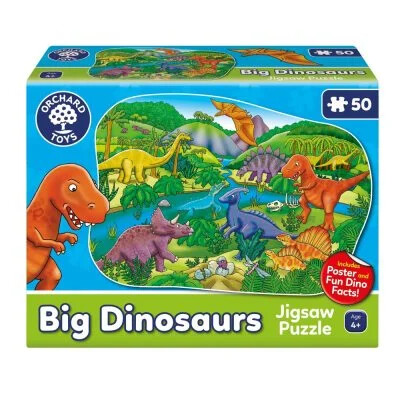 Big Dinosaurs 50pc Puzzle 4+