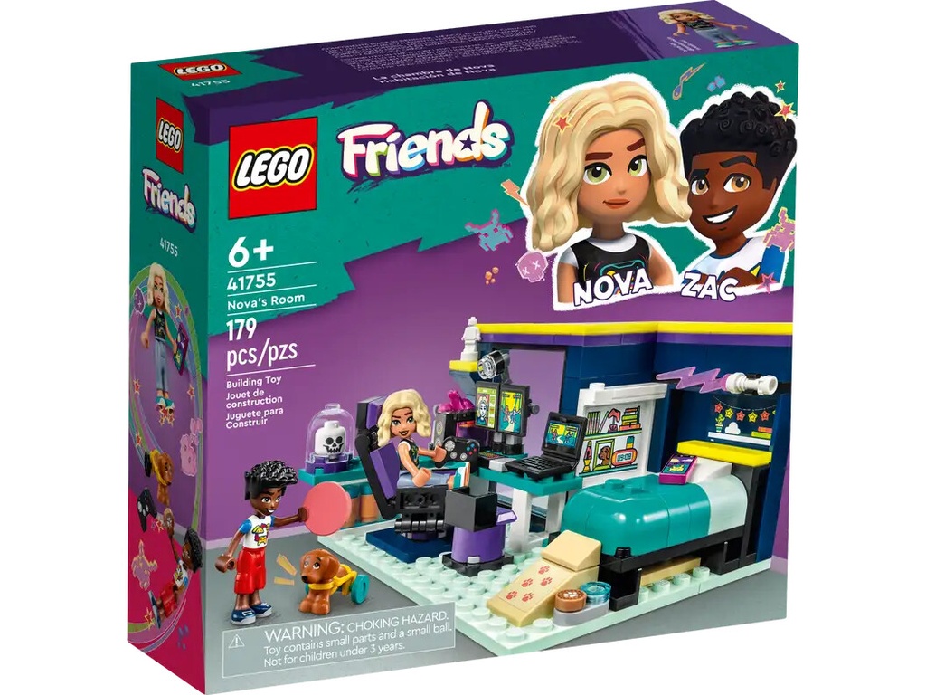 Lego Friends: Nova's Room 179pc 6+