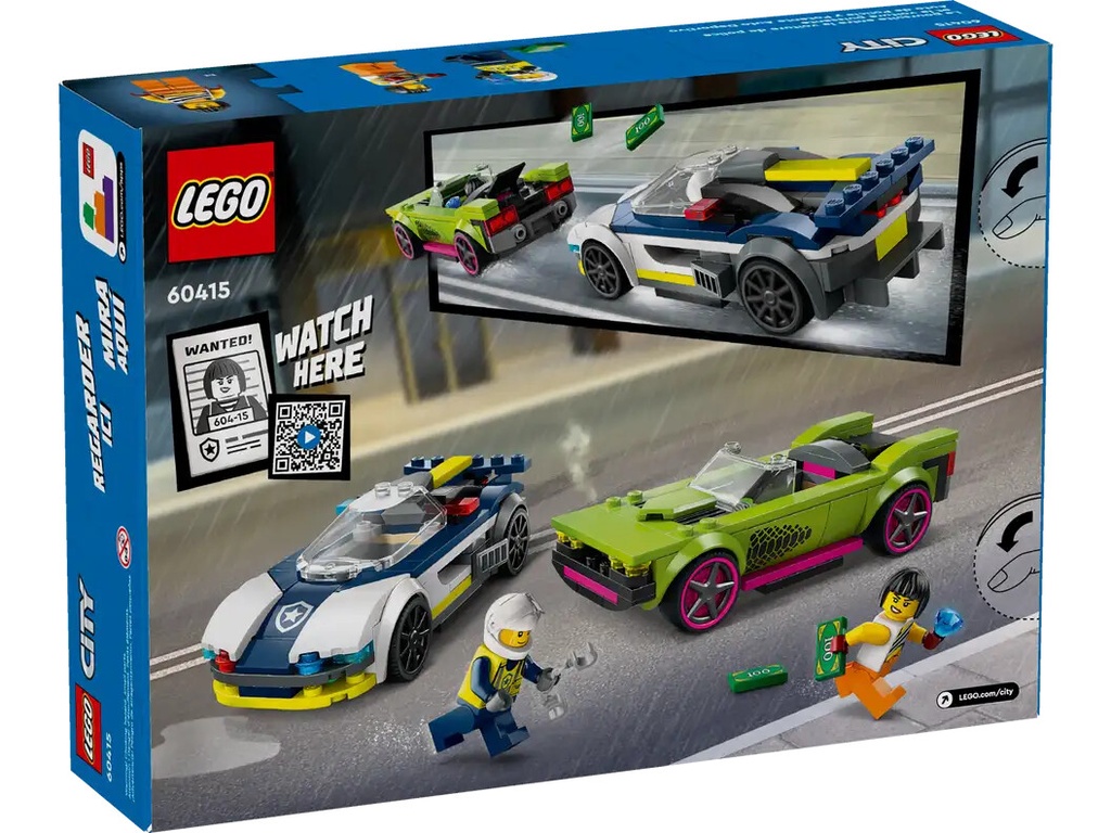 Lego City: Police Car & Muscle Car Chase 213pc 6+