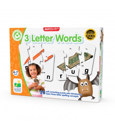 Match It - 3 Letter Words 4+