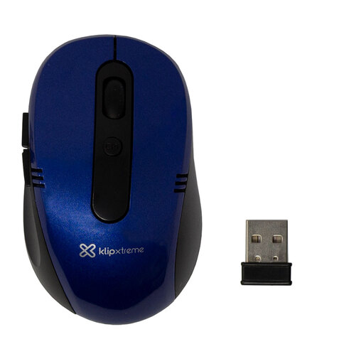 Klip Xtreme KMW-330 Vector Mouse 6 Button BLUE