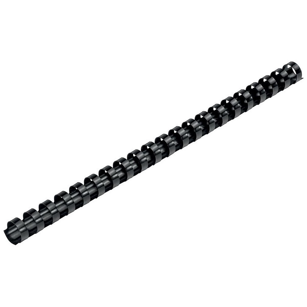 Binding Elements 8mm (5/16) BLACK 21Rings/100s