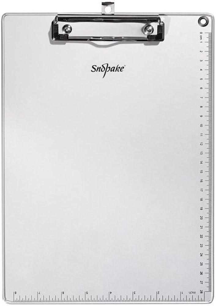 Snopake Clipboard A4 Metallic