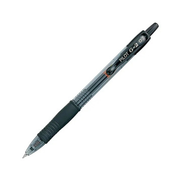 PILOT Retractable Gel BLACK #31020 0.7mm Fine Pen - (12/bx)