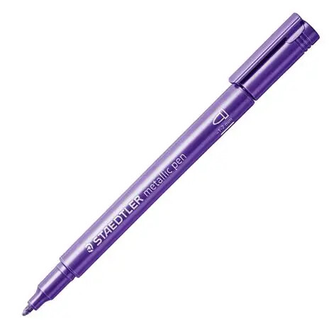 STAEDTLER #623 VIOLET Metallic Marker (Single) - (10/bx)