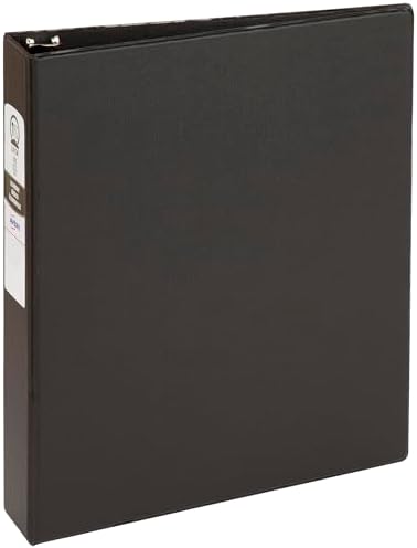 3-Ring Binder 1 1/2" L/S BLACK
