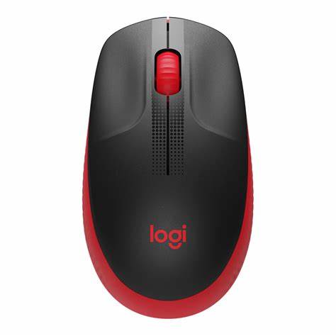 Logitech M190 Wireless Mouse (Red)