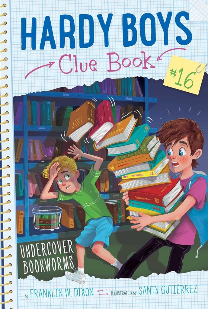 Undercover Bookworms #16 Hardy Boys Clue