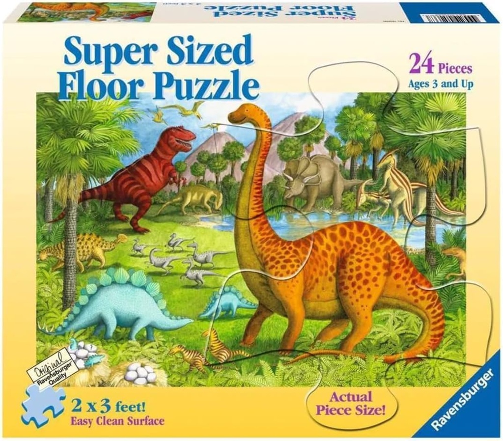 Dinosaur Pals 24pc Super Sized Floor Puzzle 3+