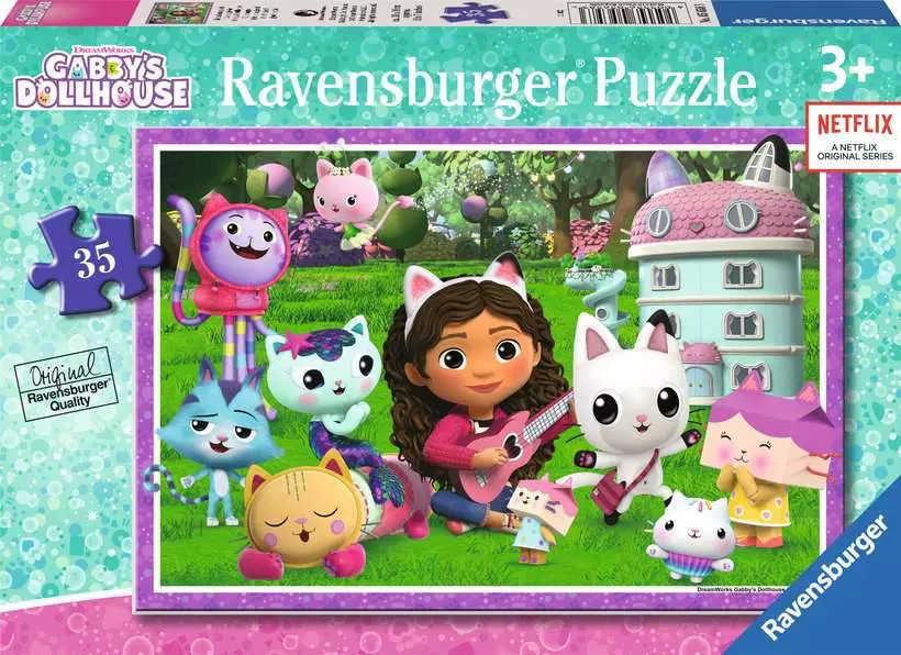 Gabby's Dollhouse 35pc Puzzle 3+