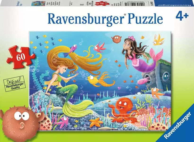 Mermaid Tales 60pc Puzzle 4+