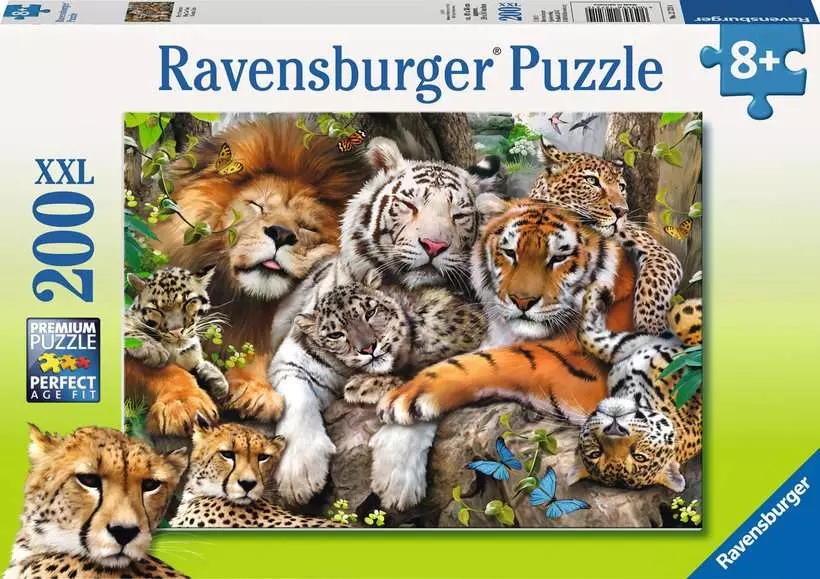 Big Cat Nap 200pc XXL Puzzle 8+