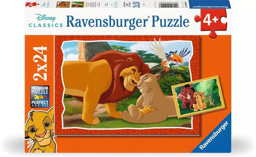 Lion King: Circle Of Life 24pc x 2 Puzzle 3+