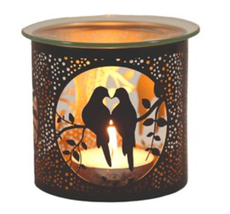 DOVES - Tealight Wax Melter & Candle Holder 