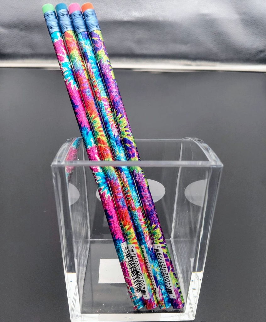 Moon HB Pencil "TYE DYE" Asst