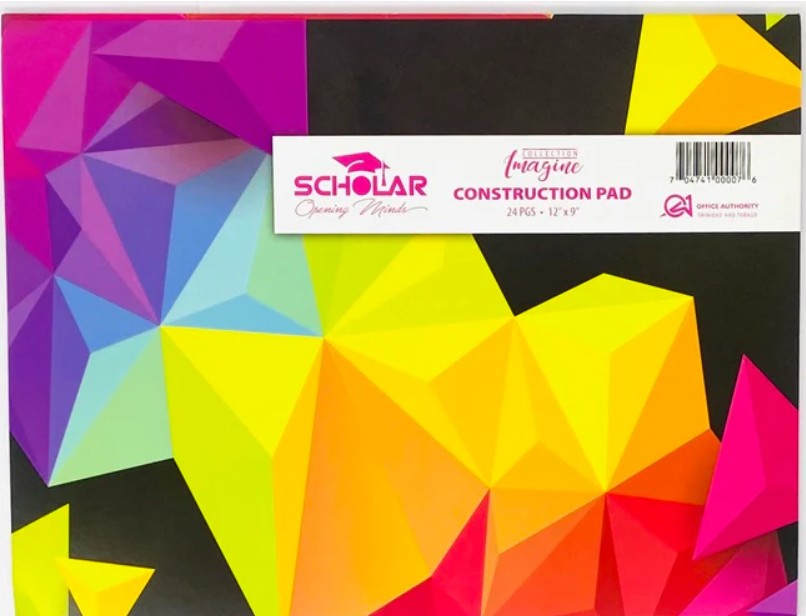Scholar Construction Pad 12x9  (Each) - (12/pk - 48/ctn)