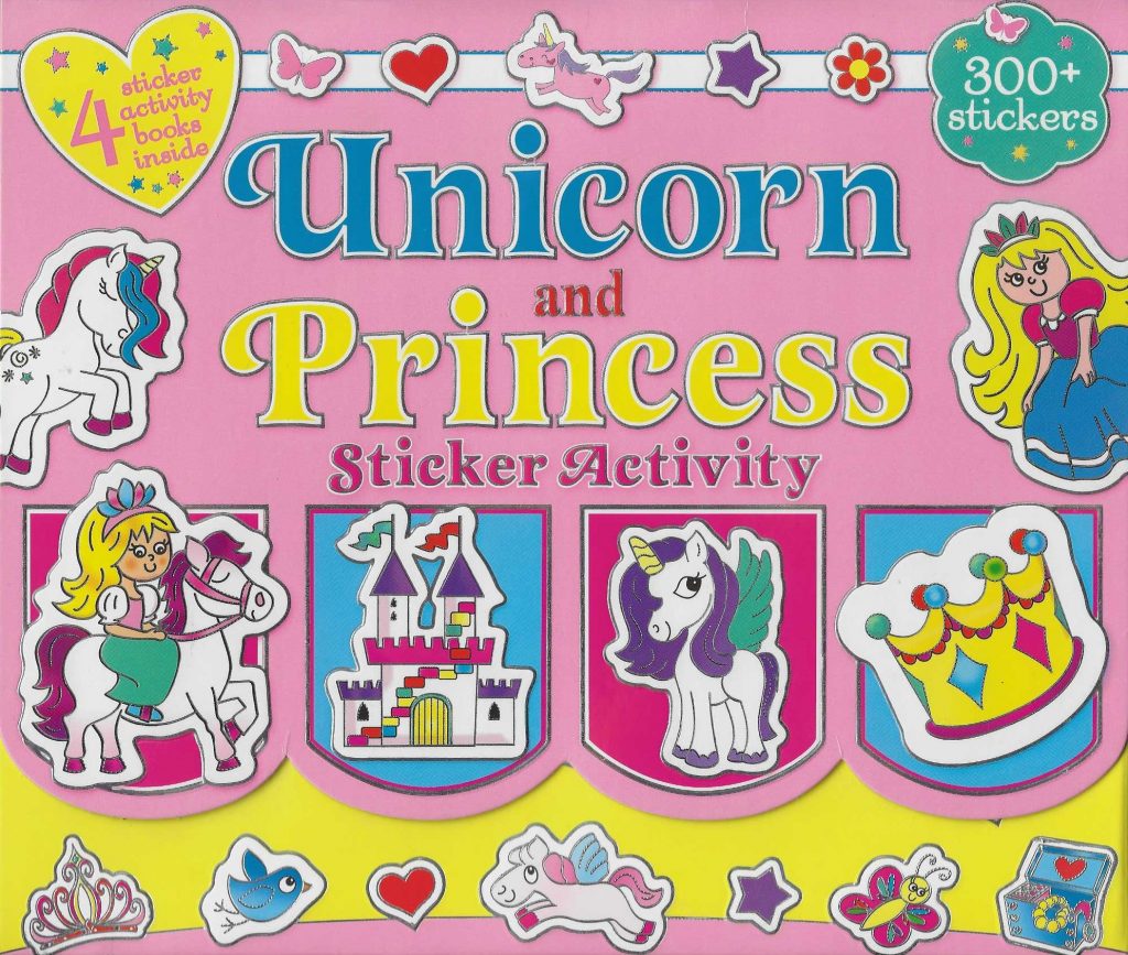 0709727507* Unicorn & Princess 4 Book Set