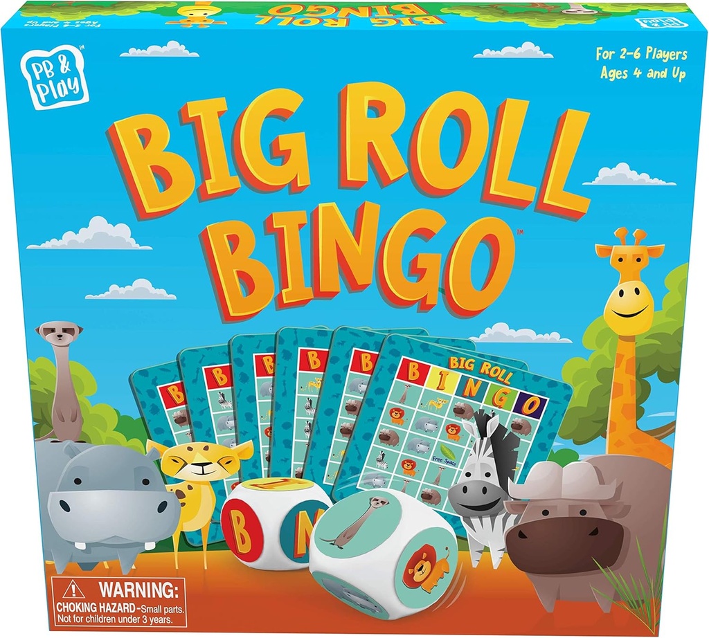 Big Roll Bingo: Safari
