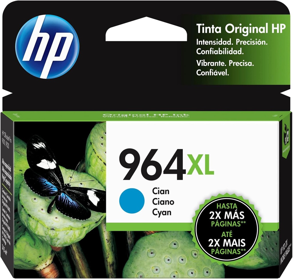 HP #964 XL Cyan Cartridge