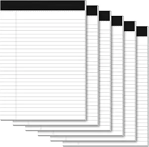 Champs Writing Pad WHITE 8x10 1/2" 