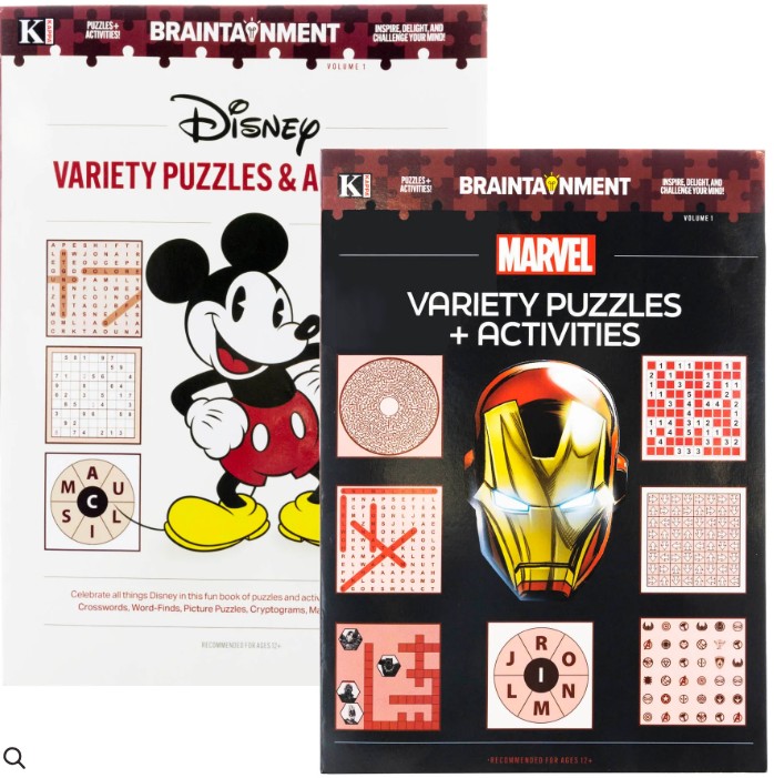 Disney & Marvel Variety Puzzles & Activities #53570 - (48/ctn)