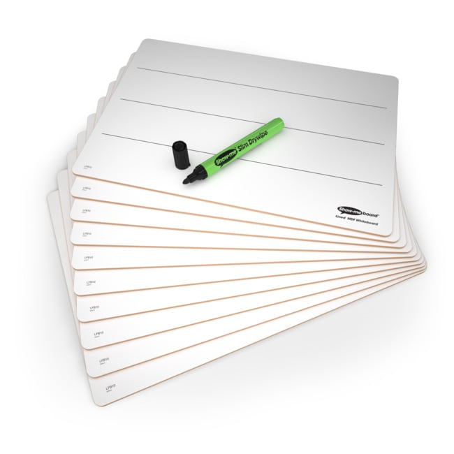 Lapboard A4 Double Sided w/Lines #LFB30/10 (SHOW-ME)