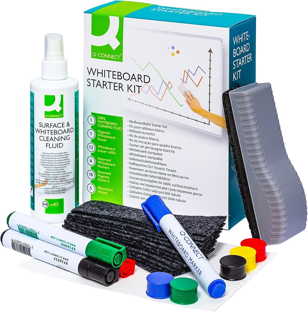Q-CONNECT Whiteboard Starter Kit #KF32153 