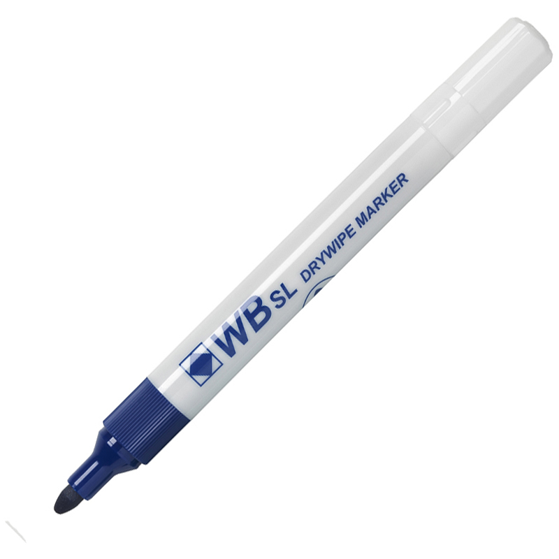 WB SL Whiteboard BLUE Chisel Marker #WX26036 - (10/bx)