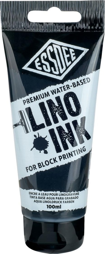 Essdee Block Printing Lino BLACK Ink 100ml #11R100