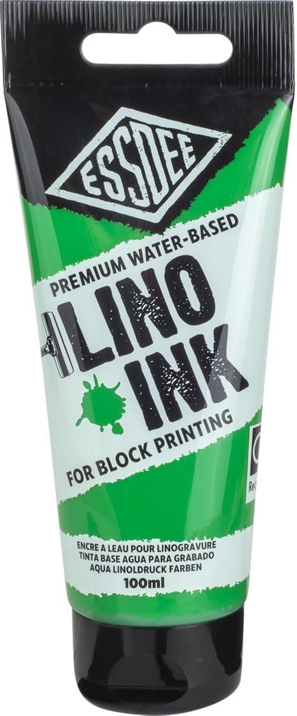 Essdee Block Printing Lino GREEN Ink 100ml #06R100