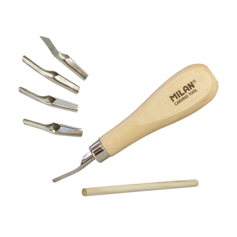 Milan Lino Cutter Set w/5 Cutters #61054