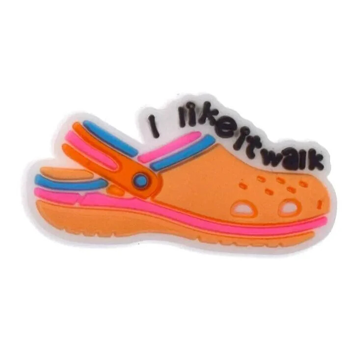Croc Shoe Charms  - I LIKE IT WALK CROC SHOE #362-01