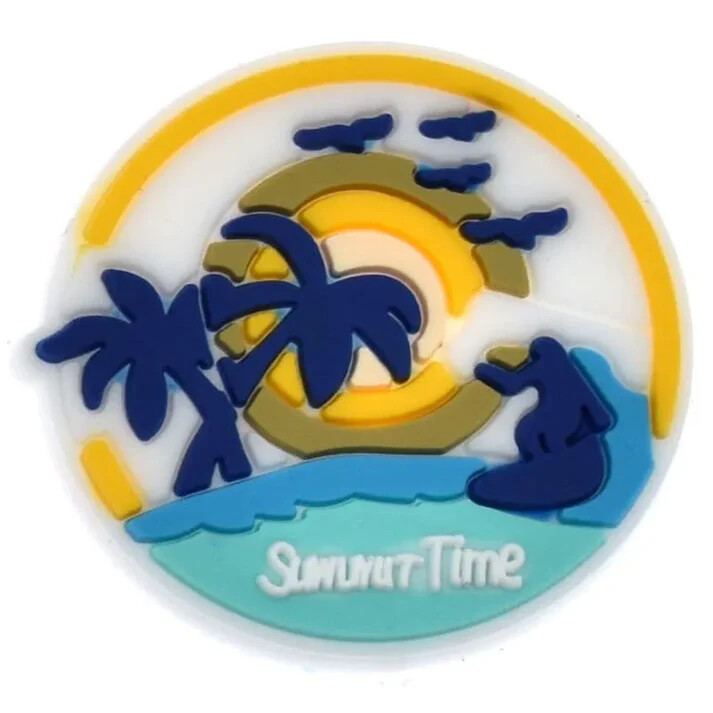 Croc Shoe Charms - SUMMERTIME SURFING #555-05
