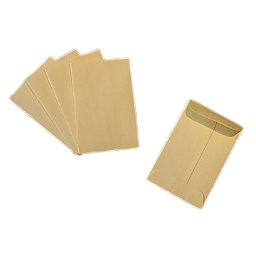 Manilla Envelopes 3 3/8x2 3/8" Peel & Seal 100g SOLD 50pk Only - (6000/ctn)