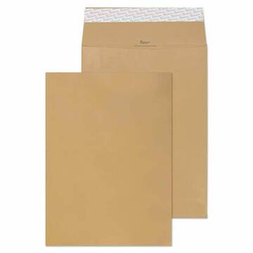 Manilla Envelopes 9x6" (162x229mm) Peel & Seal 100g SOLD 50pk Only - (2000/ctn)
