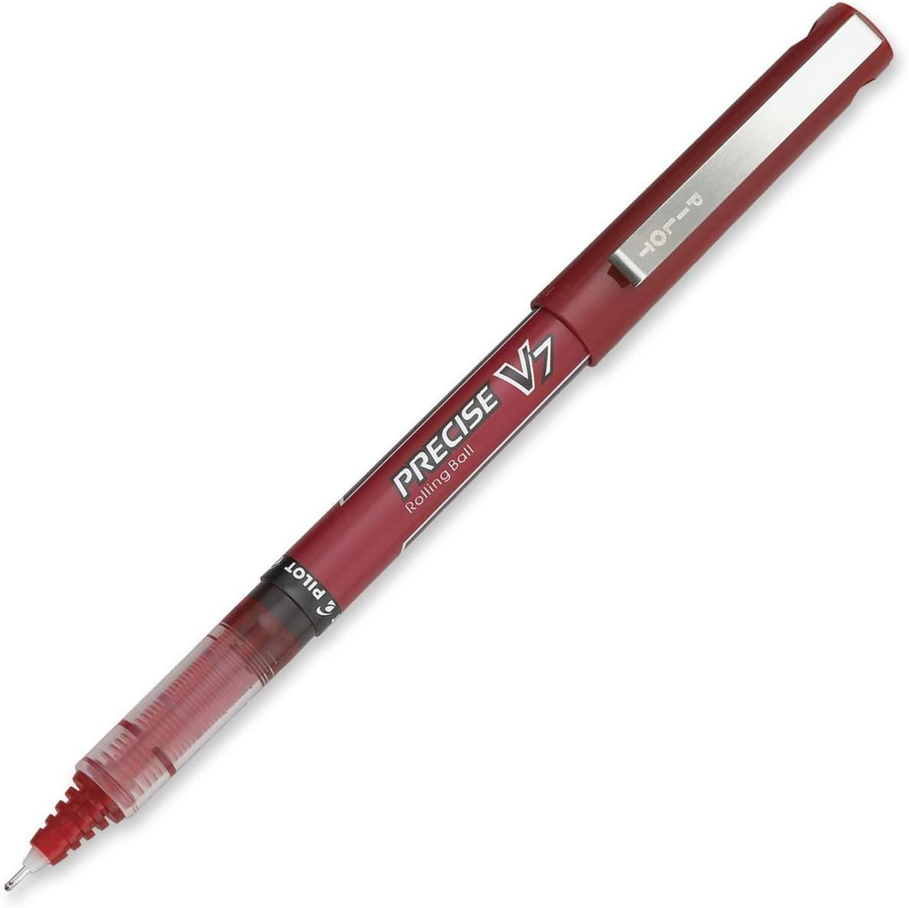 Pilot Hi-Tecpoint/Precise V7 RED 35352 Fine Pen - (12/bx)