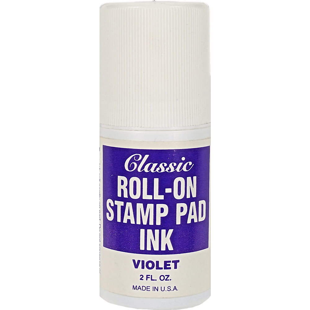 Classic Roll On Ink 2oz Violet